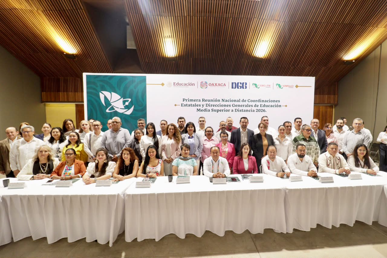 Inaugura CECyTE Oaxaca la Primera Reunión Nacional de EMSaD 2026