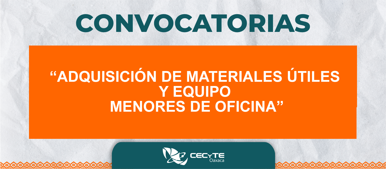 Imagen de Convocatoria
